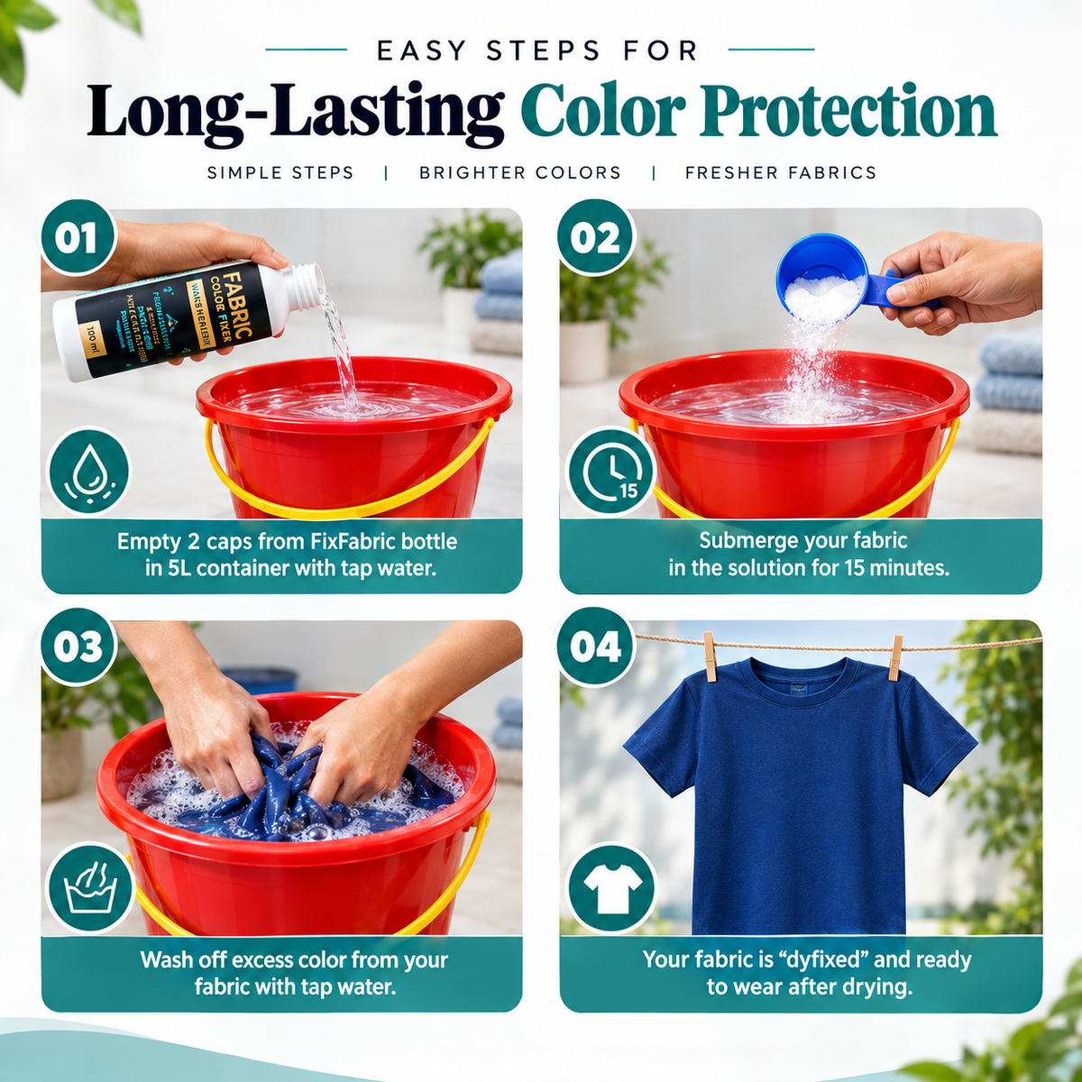 FixFabric - Advanced Fabric Color Protector